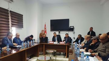 جلسة عمل جهوية موسعة للنظر في مجمل مشاغل ومقترحات المجلس المحلي بمعتمدية سجنان