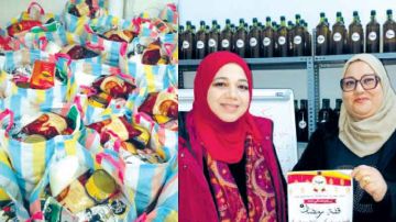 بني خلاد ... انطلاق توزيع قفة رمضان