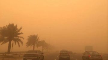 الرصد الجوي: عاصفة رملية بثلاث ولايات سببها الرياح القوية