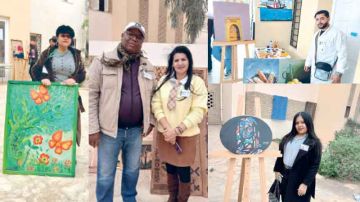 توزر ... ملتقى الفن التشكيلي ربيع الابداع الطلابي .. ثراء وتنوع وتعدد المشاركين