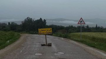 حندوبة: إنقطاع الطريق على مستوى وادي الرغاي ودعوات للحذر