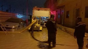 الحماية المدنية: اجلاء 3 عائلات والقيام بـ160 عملية إزاحة لأشجار وأعمدة كهربائية من الطرقات