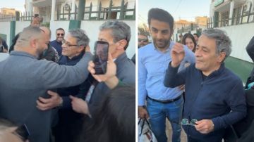 أحمد صواب يغادر السجن