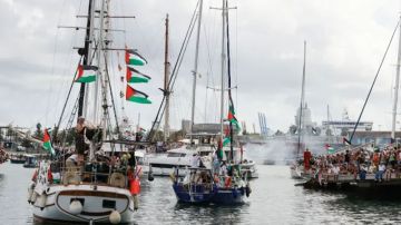 لشبهات في التدفقات المالية ...إيداع أعضاء من الهيئة التسييرية لـ أسطول الصمود .. السجن