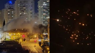 الصواريخ الايرانية تدك تل ابيب الكبرى وتخلف دمارا كبيرا 