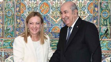 ميلوني في زيارة رسمية إلى الجزائر