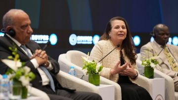 مؤتمر مصر الدولي للطاقة: وزيرة الصناعة تدعو الى بناء شراكات إقليمية ودولية