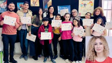 آمنة الغروبي... فنانة تزرع السينما في قلوب الصغار