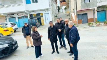 بنزرت ...الوالي يتفقد سير إنجاز عدد من المشاريع