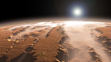 عاصفة شمسية عاتية تحدث تضخما غير مسبوق في غلاف المريخ الجوي