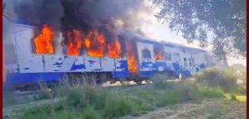 القلعة الصغرى: حرق عربات قطار، إيقاف عدد من المورطين