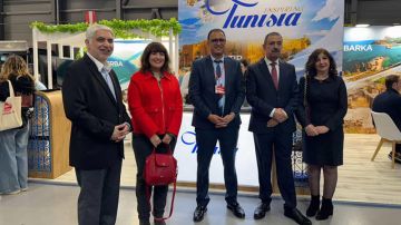 تونس تتحصل على الجائزة الثانية لأفضل جناح في المعرض الدولي للسياحة ببراغ تونس تتحصل على الجائزة الثانية لأفضل جناح في المعرض الدولي للسياحة ببراغ
