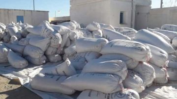 القيروان ـ الشبيكة ... حجز 11 طنا من الفارينة المدعمة داخل منزل