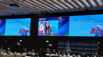 البعثة الدائمة لتونس بجنيف تشارك في اجتماع منظمة الصحة العالمية بشأن الجوائح الصحية