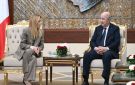 ميلوني تعلن التعاون مع الجزائر لتعزيز واردات الغاز إلى إيطاليا