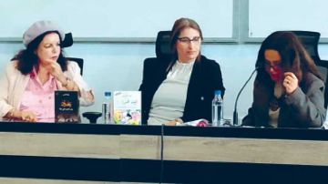 في حفل تكريم د. لمياء تقتق بمعهد ابن شرف الكاتبة حياة الرايس تعترف بظلمها لابنها