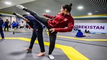 إيلاف عليّة تشد الأنظار من طشقند قبل بطولة العالم