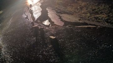 غلق مؤقت لبوابة الوافدين بمعبر ببوش الحدودي جراء انزلاق أرضي