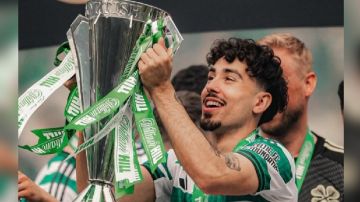 التونسي سيباستيان تونكتي يضم مع فريقه سلتيك لقب كأس اسكتلندا الى البطولة