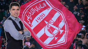 طارق التايب يهنئ النادي الإفريقي ويشعل مواقع التواصل