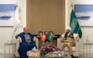 وزير الشؤون الدينية يسلم رسالة خطية من رئيس الجمهورية إلى العاهل السعودي