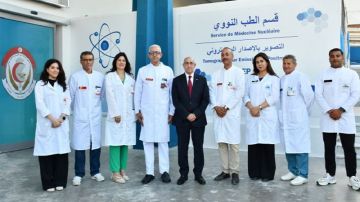 وزير الدفاع يدشن وحدة التصوير المقطعي البوزيتروني وجناح الإنعاش الجراحي بالمستشفى العسكري