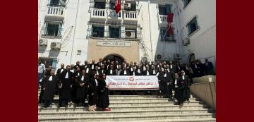 تنديدا بتجاهل مطالب المهنة، هيئة المحامين تدعو منظوريها الى اضراب عام حضوري تنديدا بتجاهل مطالب المهنة، هيئة المحامين تدعو منظوريها الى اضراب عام حضوري