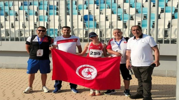 نجمة تونس الصاعدة تواصل الإبهار وتتوج بالميدالية الذهبية