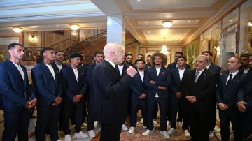استقبلهم في قصر قرطاج.. هذا ما قاله رئيس الجمهورية للاعبي المنتخب الوطني