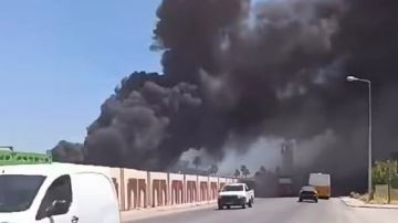 شركة أسواق الجملة: إخماد حريق ببئر القصعة دون أضرار