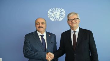 وزير الخارجية يتحادث في نيويورك مع وكيل الأمين العام للأمم المتحدة المكلف بعمليات السلام وزير الخارجية يتحادث في نيويورك مع وكيل الأمين العام للأمم المتحدة المكلف بعمليات السلام