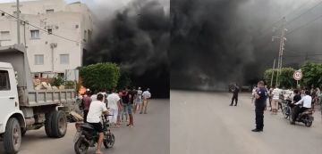 صفاقس: نشوب حريق في محل معد لبيع مواد البلاستيك صفاقس: نشوب حريق في محل معد لبيع مواد البلاستيك