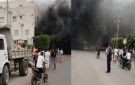 صفاقس: نشوب حريق في محل معد لبيع مواد البلاستيك