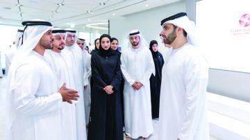 منصور بن محمد: فرق المتطوعين تجسد قيم العطاء المتأصلة في أبناء الإمارات