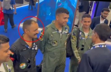 تداول فيديو اللحظات الأخيرة للطيار الهندي قبل تحطم طائرته في معرض دبي