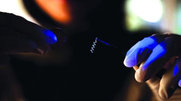 باحثون في نيويورك أبوظبي يبتكرون جهازا لعلاج الاضطرابات في الدماغ باحثون في نيويورك أبوظبي يبتكرون جهازا لعلاج الاضطرابات في الدماغ