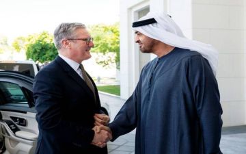 محمد بن زايد وستارمر يؤكدان ضرورة المحافظة على وقف إطلاق النار في غزة