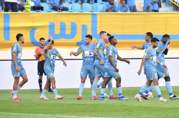 الظفرة يبدع ويمتع ويقسو على كلباء بثلاثية نظيفة