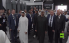 رئيس الإمارات يزور الجناح الروسي في معرض دبي للطيران 2025