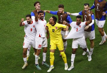 إنجاز تاريخي.. نشامى الأردن إلى نهائي كأس العرب مع المغرب (فيديو) إنجاز تاريخي.. نشامى الأردن إلى نهائي كأس العرب مع المغرب (فيديو)