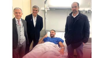 عملية جراحية ناجحة للاعب تاعرابت