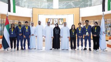 منصور بن محمد: إنجازات أبناء الإمارات في 2025 ستظل نموذجاً ملهماً لأجيال من الرياضيين