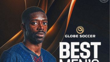 الفرنسي عثمان ديمبلي أفضل لاعب في «غلوب سوكر»