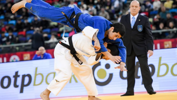روسيا تتصدر بطولة غراند سلام للجودو في أبوظبي 