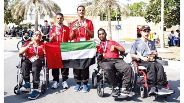 23 ميدالية حصاد الرياضة الإماراتية في الألعاب البارالمبية الآسيوية للشباب 23 ميدالية حصاد الرياضة الإماراتية في الألعاب البارالمبية الآسيوية للشباب