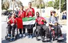 23 ميدالية حصاد الرياضة الإماراتية في الألعاب البارالمبية الآسيوية للشباب