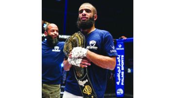 الصومالي أبوبكر يظفر بلقب محاربي الإمارات 