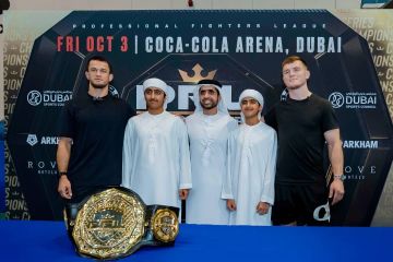 نورمحمدوف وهيوز وجها لوجه في نزال ثأري بدبي