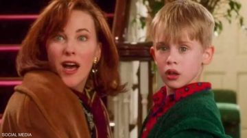 وفاة بطلة فيلم وحدي في المنزل