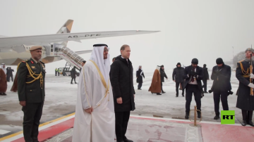 محمد بن زايد يصل إلى موسكو